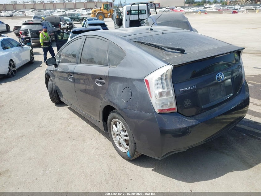 2011 Toyota Prius VIN JTDKN3DU3B1441837 IAAI salvage auction — LEFT FRONT, Lien Papers (California), sold $25 on 2026-07-29 (photo 3)
