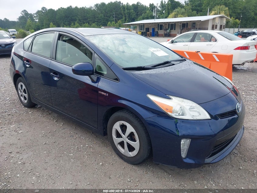 2013 Toyota Prius VIN JTDKN3DU4D1633271 IAAI salvage auction — NORMAL WEAR, Clear-Dealer Only (North Carolina), sold $3,600 on 2026-07-21 (photo 1)