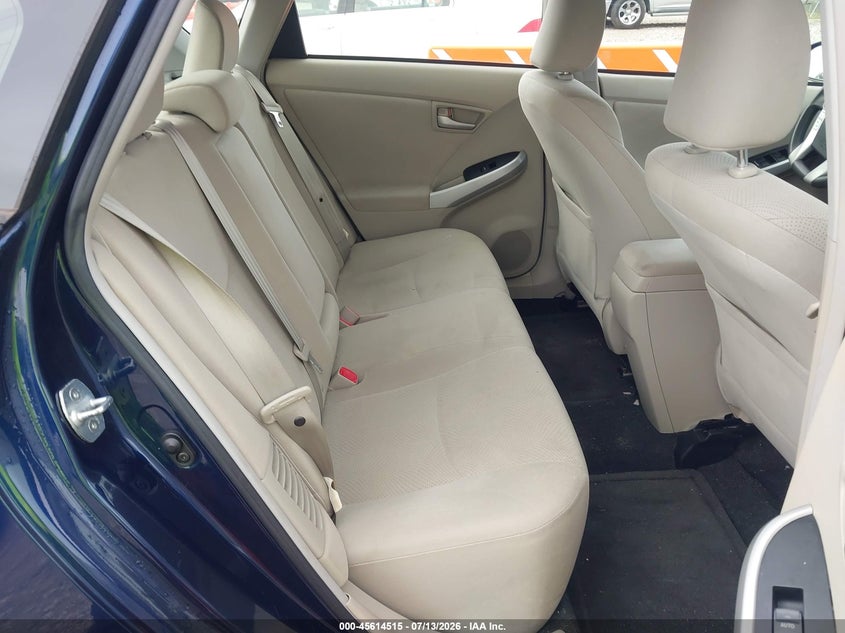 2013 Toyota Prius VIN JTDKN3DU4D1633271 IAAI salvage auction — NORMAL WEAR, Clear-Dealer Only (North Carolina), sold $3,600 on 2026-07-21 (photo 8)