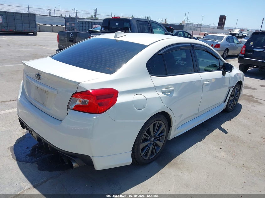 2018 Subaru Wrx VIN JF1VA1A66J9818699 IAAI salvage auction — NORMAL WEAR, Salvage Title, sold $6,450 on 2026-07-22 (photo 4)
