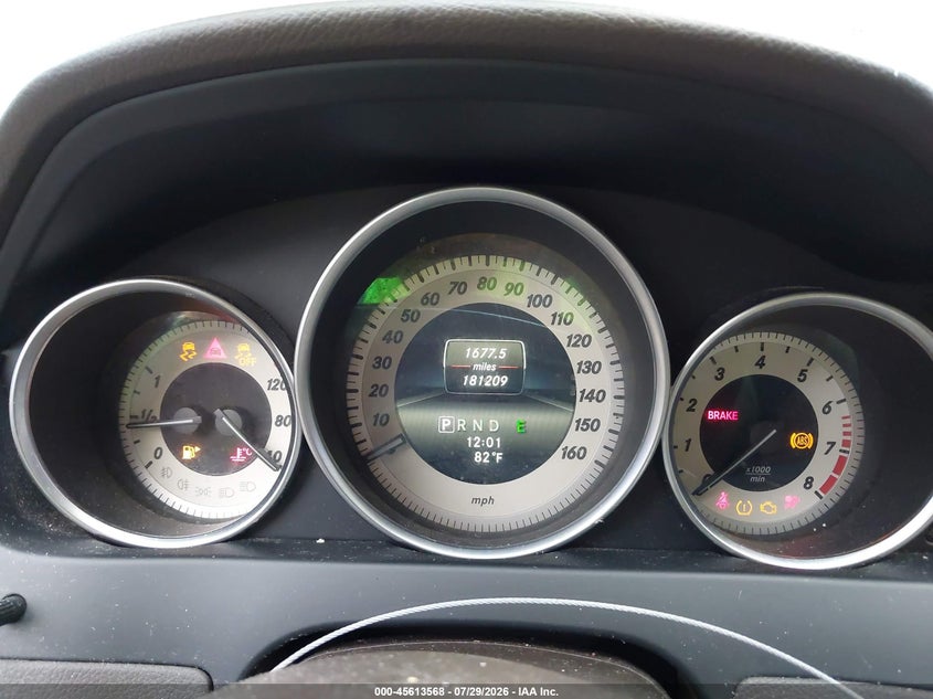 2014 Mercedes-benz C class VIN WDDGF4HBXER308196 IAAI salvage auction — NORMAL WEAR, Clear (Alabama), sold $1,650 on 2026-08-10 (photo 7)