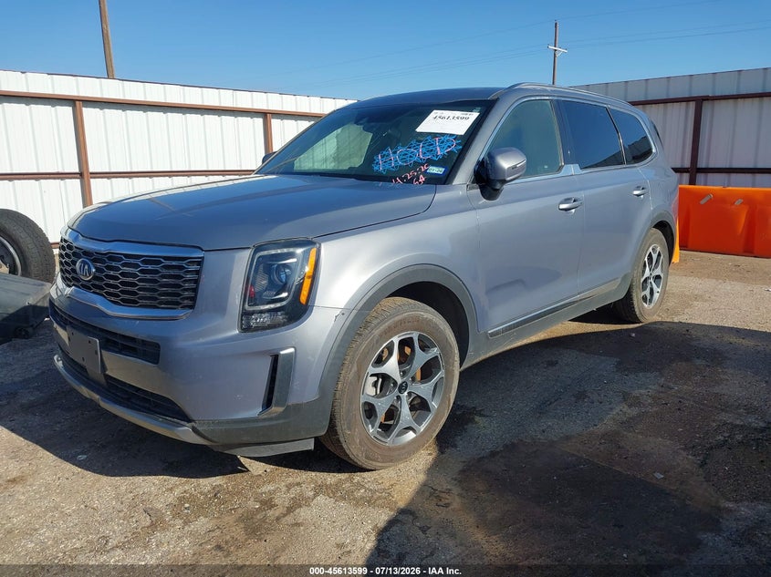 2020 Kia Telluride VIN 5XYP34HC3LG017904 IAAI salvage auction — REPOSSESSION, Original (Texas), sold $25 on 2026-07-21 (photo 2)