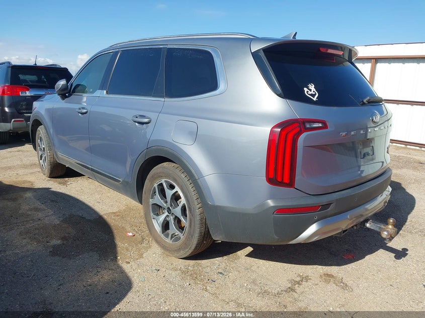 2020 Kia Telluride VIN 5XYP34HC3LG017904 IAAI salvage auction — REPOSSESSION, Original (Texas), sold $25 on 2026-07-21 (photo 3)
