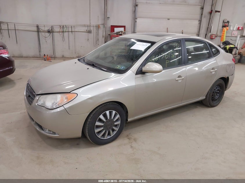 2008 Hyundai Elantra VIN KMHDU46D58U350649 IAAI salvage auction — REAR END, Salvage (Pennsylvania), sold $400 on 2026-08-01 (photo 2)