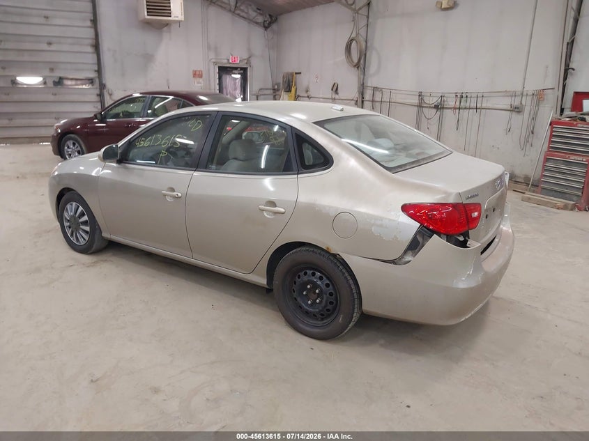 2008 Hyundai Elantra VIN KMHDU46D58U350649 IAAI salvage auction — REAR END, Salvage (Pennsylvania), sold $400 on 2026-08-01 (photo 3)