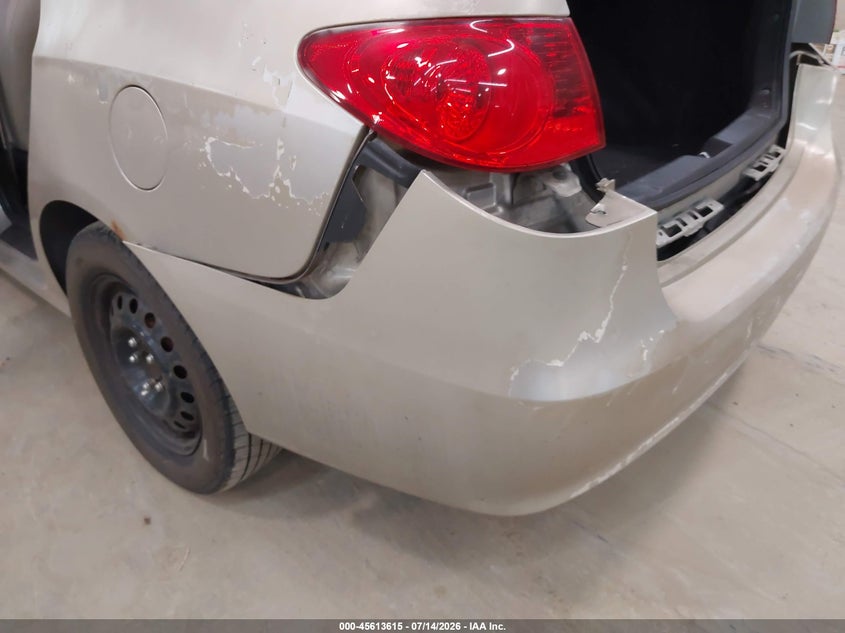 2008 Hyundai Elantra VIN KMHDU46D58U350649 IAAI salvage auction — REAR END, Salvage (Pennsylvania), sold $400 on 2026-08-01 (photo 6)