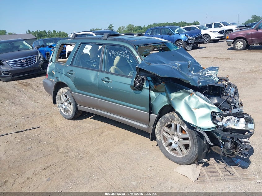 2006 Subaru Forester VIN JF1SG67646H707684 IAAI salvage auction — ALL OVER, Clear (Michigan), sold $275 on 2026-07-16 (photo 1)