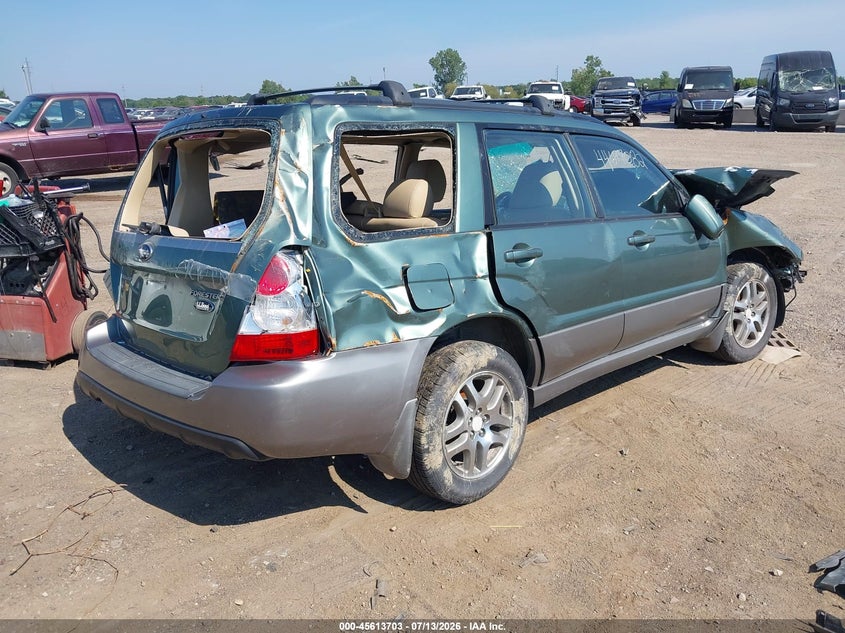 2006 Subaru Forester VIN JF1SG67646H707684 IAAI salvage auction — ALL OVER, Clear (Michigan), sold $275 on 2026-07-16 (photo 4)