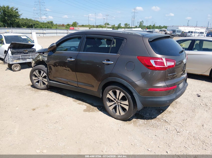 2012 Kia Sportage VIN KNDPCCA23C7227475 IAAI salvage auction — SIDE, Salvage (Ohio), sold $1,600 on 2026-08-01 (photo 3)