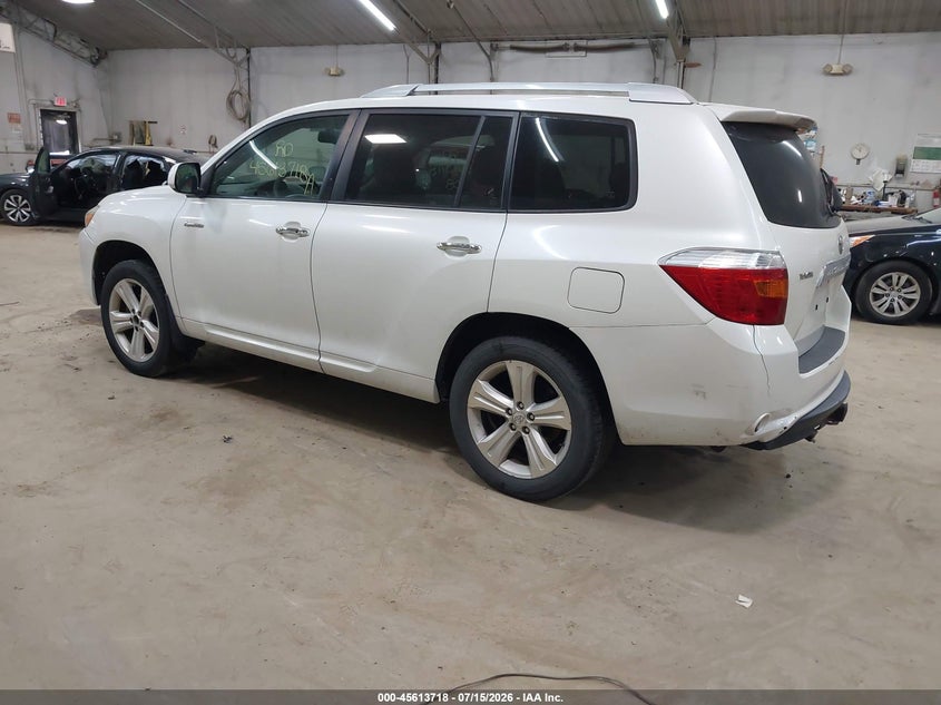 2008 Toyota Highlander VIN JTEES42A682059028 IAAI salvage auction — RIGHT FRONT, Salvage (Pennsylvania), sold $1,650 on 2026-07-30 (photo 3)