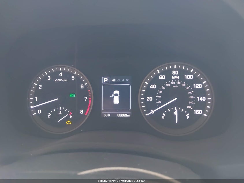 2016 Hyundai Tucson VIN KM8J23A44GU235808 IAAI salvage auction — NORMAL WEAR, Clear - Dealer Only (California), sold $3,975 on 2026-07-28 (photo 7)