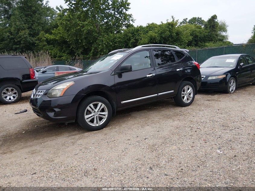2015 Nissan Rogue VIN JN8AS5MV1FW765343 IAAI salvage auction — NORMAL WEAR, Clear-Dealer Only (Maryland), sold $775 on 2026-07-30 (photo 2)