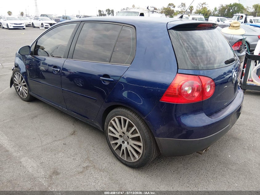 2007 Volkswagen Rabbit VIN WVWCS71K87W200485 IAAI salvage auction — LEFT FRONT, Salvage (California), sold $550 on 2026-08-10 (photo 3)
