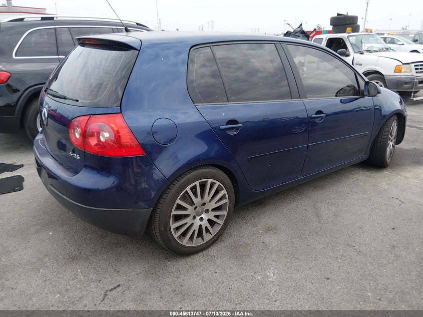 2007 Volkswagen Rabbit VIN WVWCS71K87W200485 IAAI salvage auction — LEFT FRONT, Salvage (California), sold $550 on 2026-08-10 (photo 4)