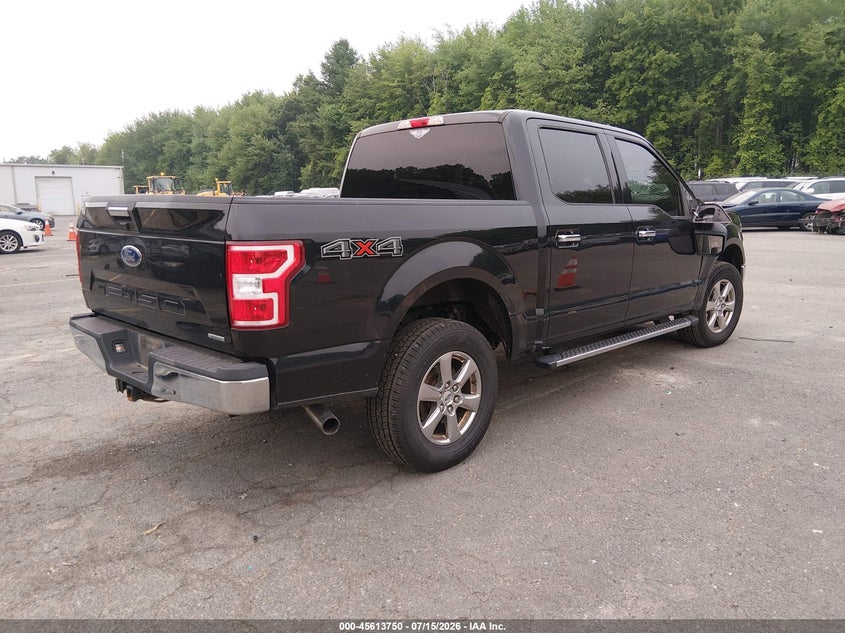 2019 Ford F-150 VIN 1FTEW1E45KFB49350 IAAI salvage auction — FRONT END, Salvage (Connecticut), sold $7,200 on 2026-08-01 (photo 4)