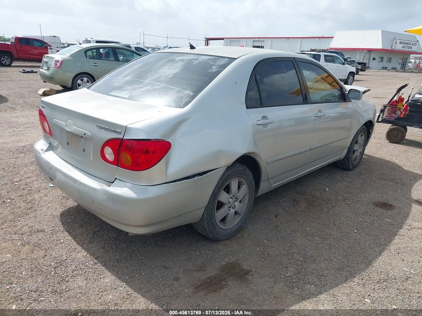 2004 Toyota Corolla VIN JTDBR38E942044783 IAAI salvage auction — FRONT & REAR, Salvage (Texas), sold $550 on 2026-07-28 (photo 4)