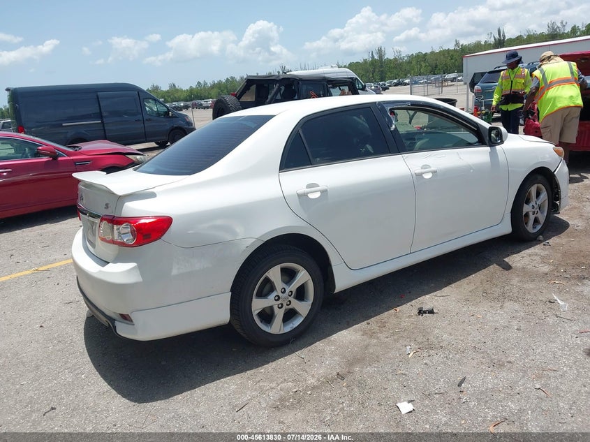 2013 Toyota Corolla VIN 5YFBU4EE4DP184329 IAAI salvage auction — LEFT FRONT, Salvage Title, sold $1,350 on 2026-07-29 (photo 4)