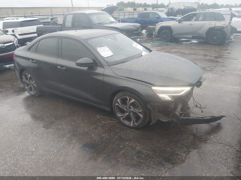 2023 Audi A3 VIN WAUBUDGY2PA105477 — IAAI salvage auction photo