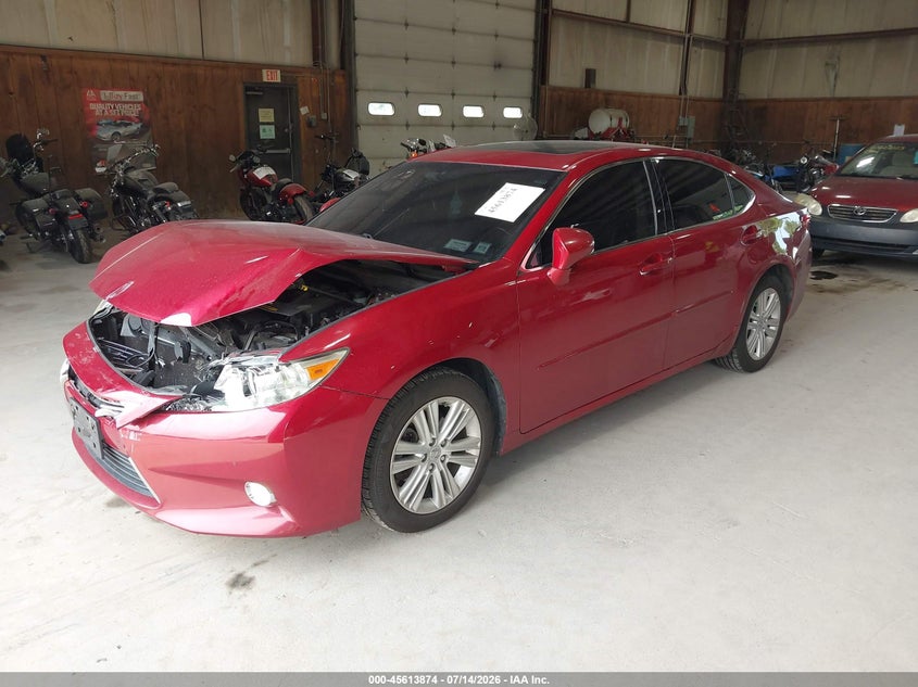 2013 Lexus ES VIN JTHBK1GG3D2043543 IAAI salvage auction — FRONT END, Salvage Title, sold $50 on 2026-07-29 (photo 2)