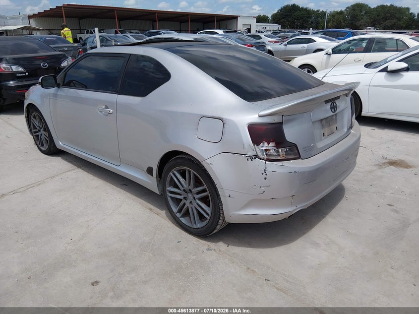 2012 Scion Tc VIN JTKJF5C70C3041569 IAAI salvage auction — NORMAL WEAR, Salvage Title, sold $575 on 2026-07-21 (photo 3)