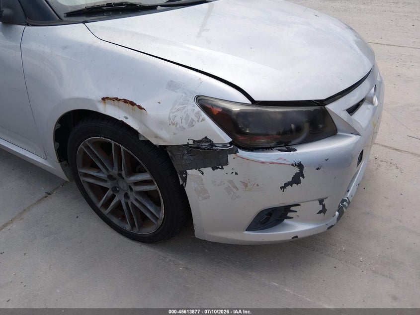 2012 Scion Tc VIN JTKJF5C70C3041569 IAAI salvage auction — NORMAL WEAR, Salvage Title, sold $575 on 2026-07-21 (photo 6)