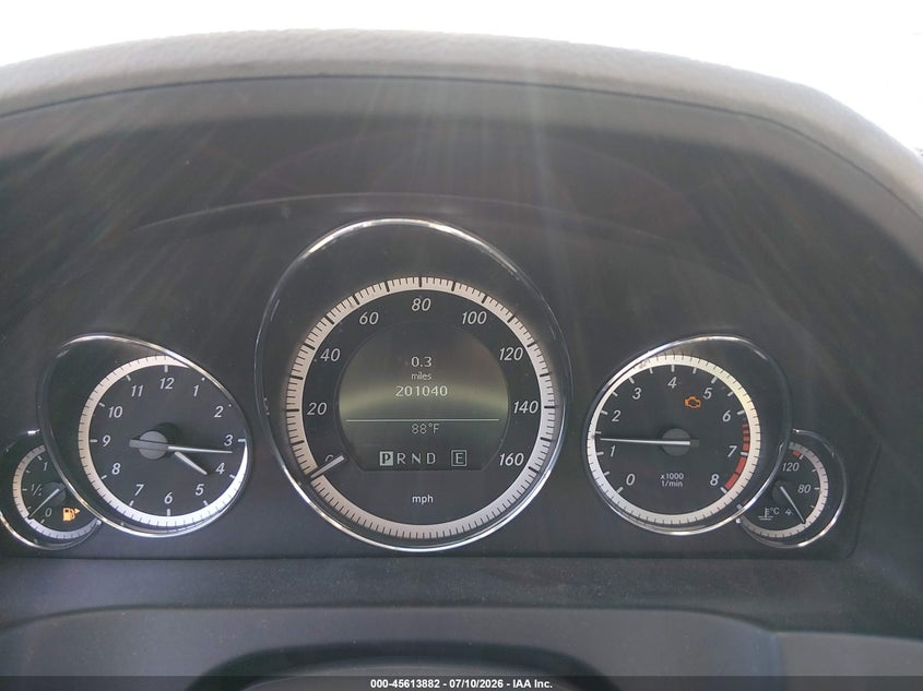 2011 Mercedes-benz E-class VIN WDDKJ5GB8BF062486 IAAI salvage auction — NORMAL WEAR, Clear - Dealer Only (California), sold $625 on 2026-07-30 (photo 7)
