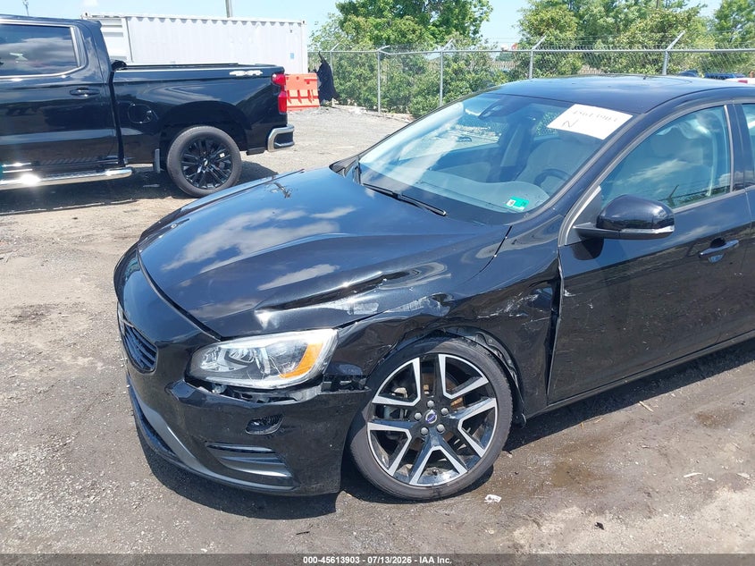 2018 Volvo S60 VIN YV126MFL7J2454312 IAAI salvage auction — LEFT FRONT, Salvage Title, sold $1,300 on 2026-08-08 (photo 6)