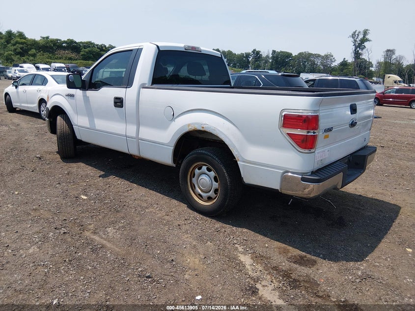 2010 Ford F-150 VIN 1FTMF1CW2AKB05313 IAAI salvage auction — NORMAL WEAR, Clear (New Jersey), sold $225 on 2026-07-23 (photo 3)