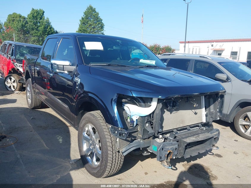 2022 Ford F-150 VIN 1FTFW1E80NFA83205 IAAI salvage auction — FRONT END, Salvage (North Carolina), sold $22,300 on 2026-08-20 (photo 1)