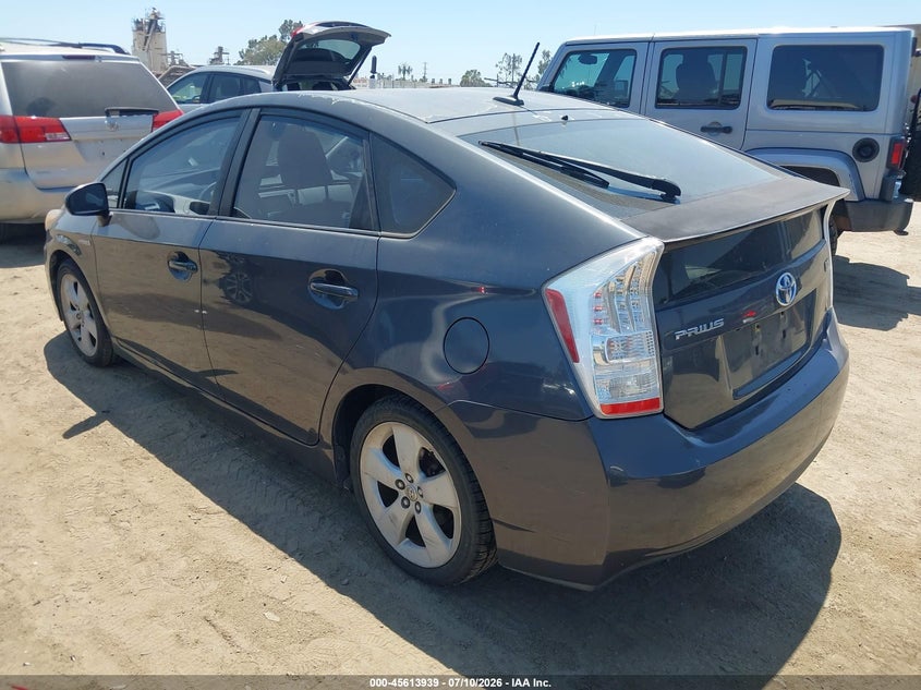 2010 Toyota Prius v VIN JTDKN3DU4A0220767 IAAI salvage auction — NORMAL WEAR, Clear - Dealer Only (California), sold $2,150 on 2026-07-15 (photo 3)