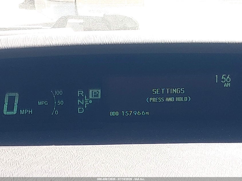 2010 Toyota Prius v VIN JTDKN3DU4A0220767 IAAI salvage auction — NORMAL WEAR, Clear - Dealer Only (California), sold $2,150 on 2026-07-15 (photo 7)
