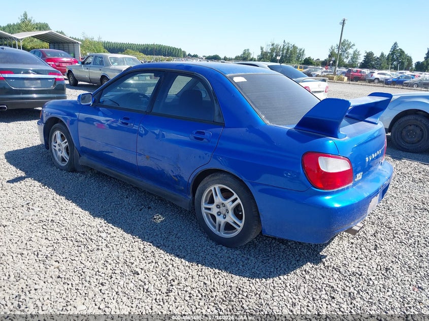2002 Subaru Impreza VIN JF1GD29652G526887 IAAI salvage auction — NORMAL WEAR, Clear - Public Restricted (Oregon), sold $575 on 2026-07-20 (photo 3)