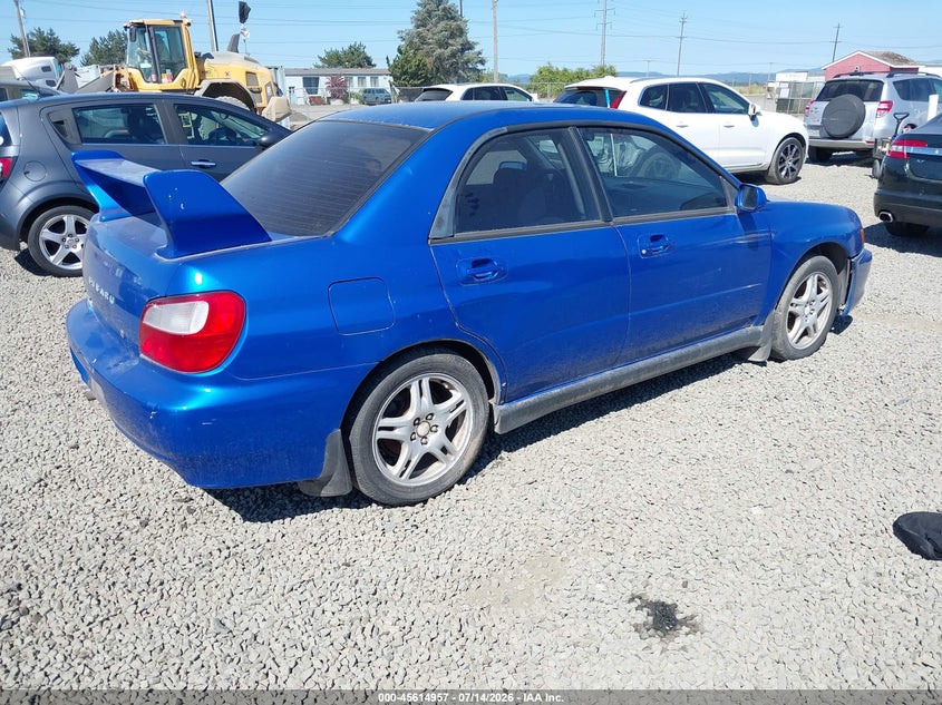 2002 Subaru Impreza VIN JF1GD29652G526887 IAAI salvage auction — NORMAL WEAR, Clear - Public Restricted (Oregon), sold $575 on 2026-07-20 (photo 4)