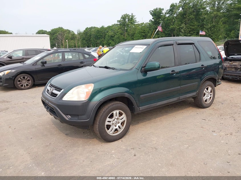 2003 Honda Cr-v VIN SHSRD78843U117254 IAAI salvage auction — REAR END, Clear (Massachusetts), sold $525 on 2026-07-24 (photo 2)