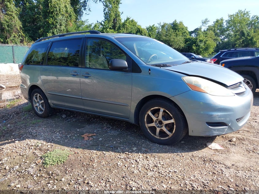 2006 Toyota Sienna VIN 5TDZA23C96S479417 IAAI salvage auction — SIDE, Salvage - Greater Than 75% (Maryland), sold $700 on 2026-08-02 (photo 1)