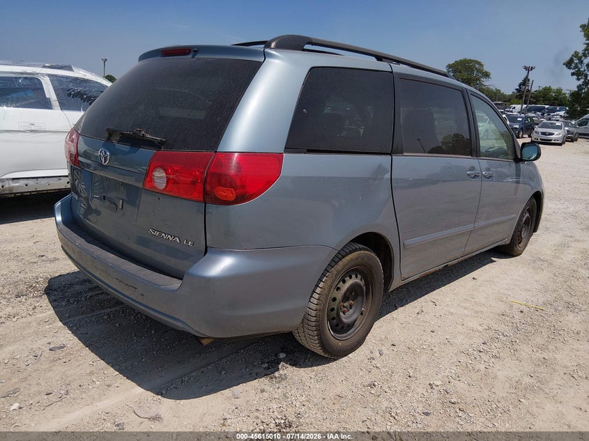 2008 Toyota Sienna VIN 5TDZK23C38S125277 IAAI salvage auction — NORMAL WEAR, Clear (Indiana), sold $300 on 2026-07-28 (photo 4)