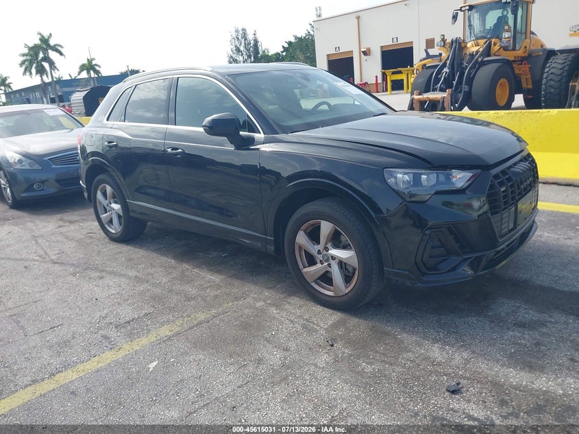2020 Audi Q3 VIN WA1AECF30L1093930 IAAI salvage auction — UNKNOWN, Clear (Florida), sold $5,200 on 2026-07-23 (photo 1)