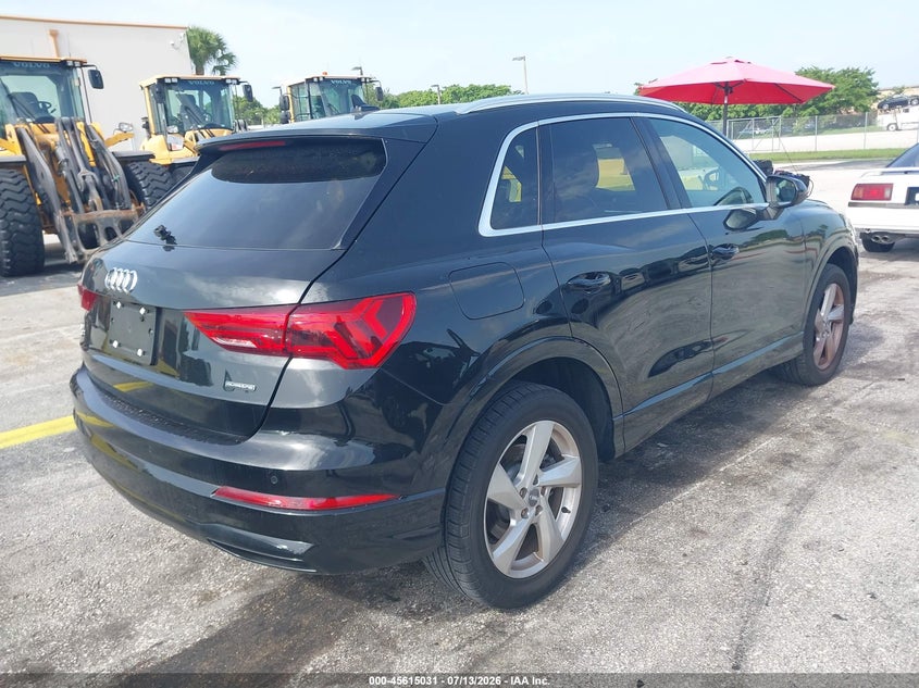 2020 Audi Q3 VIN WA1AECF30L1093930 IAAI salvage auction — UNKNOWN, Clear (Florida), sold $5,200 on 2026-07-23 (photo 4)