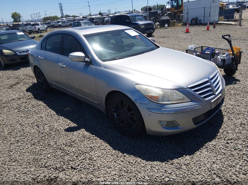 2010 Hyundai Genesis VIN KMHGC4DF5AU072491 IAAI salvage auction — NORMAL WEAR, Clear - Dealer Only (Hawaii), sold $25 on 2026-07-29 (photo 1)