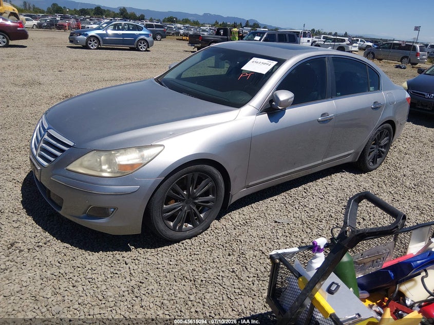 2010 Hyundai Genesis VIN KMHGC4DF5AU072491 IAAI salvage auction — NORMAL WEAR, Clear - Dealer Only (Hawaii), sold $25 on 2026-07-29 (photo 2)