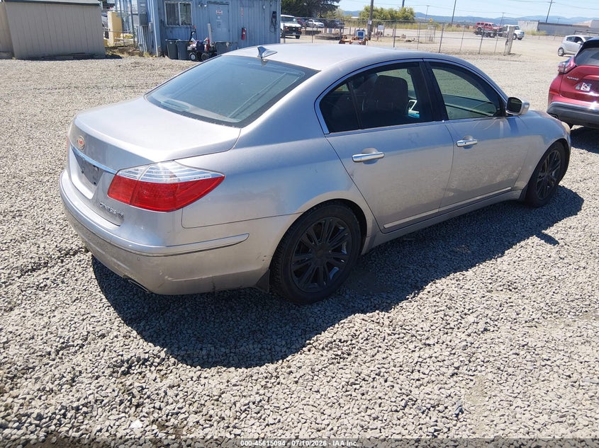 2010 Hyundai Genesis VIN KMHGC4DF5AU072491 IAAI salvage auction — NORMAL WEAR, Clear - Dealer Only (Hawaii), sold $25 on 2026-07-29 (photo 4)