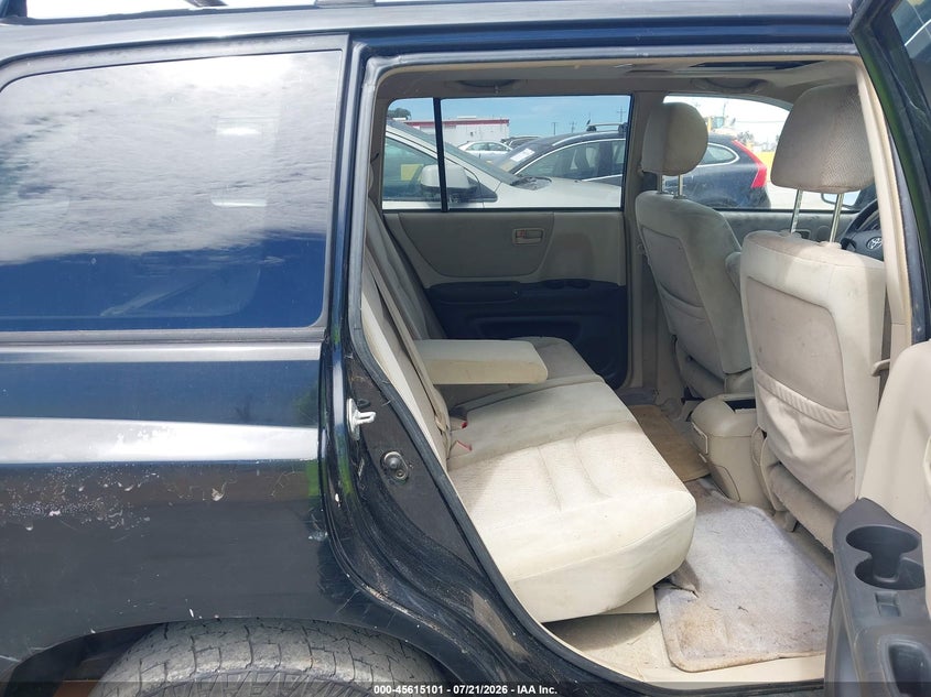 2003 Toyota Highlander VIN JTEHF21A430144753 IAAI salvage auction — NORMAL WEAR, Salvage Title - Dealer (California), sold $375 on 2026-07-30 (photo 8)