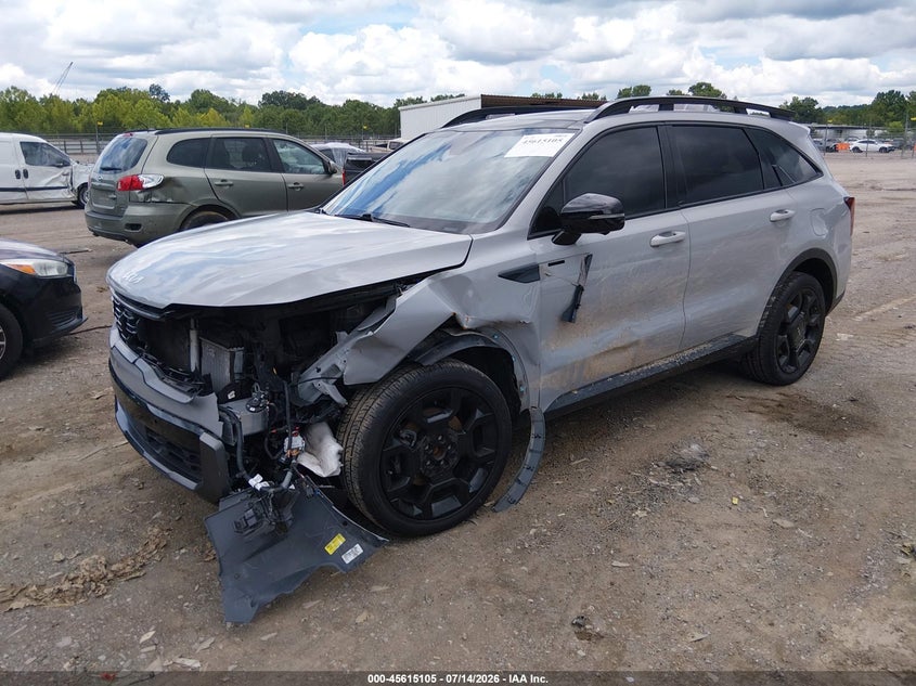 2024 Kia Sorento VIN 5XYRKDJF6RG266738 IAAI salvage auction — FRONT END, Salvage Title, sold $13,050 on 2026-08-01 (photo 2)