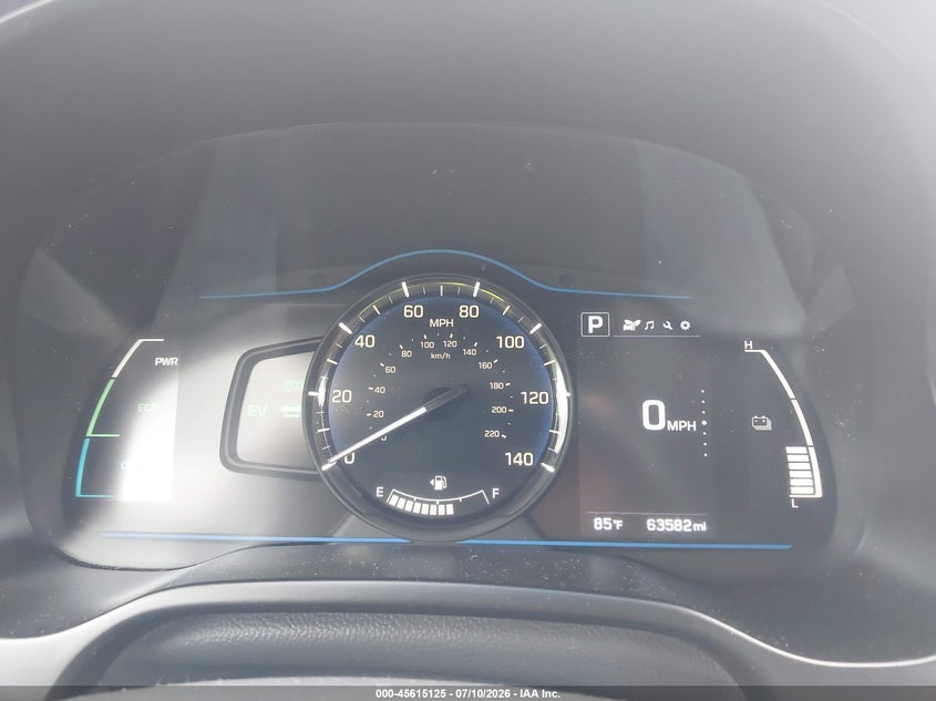 2018 Hyundai Ioniq hybrid VIN KMHC65LC3JU100937 IAAI salvage auction — NORMAL WEAR, Sf97 (New York), sold $8,950 on 2026-07-23 (photo 7)