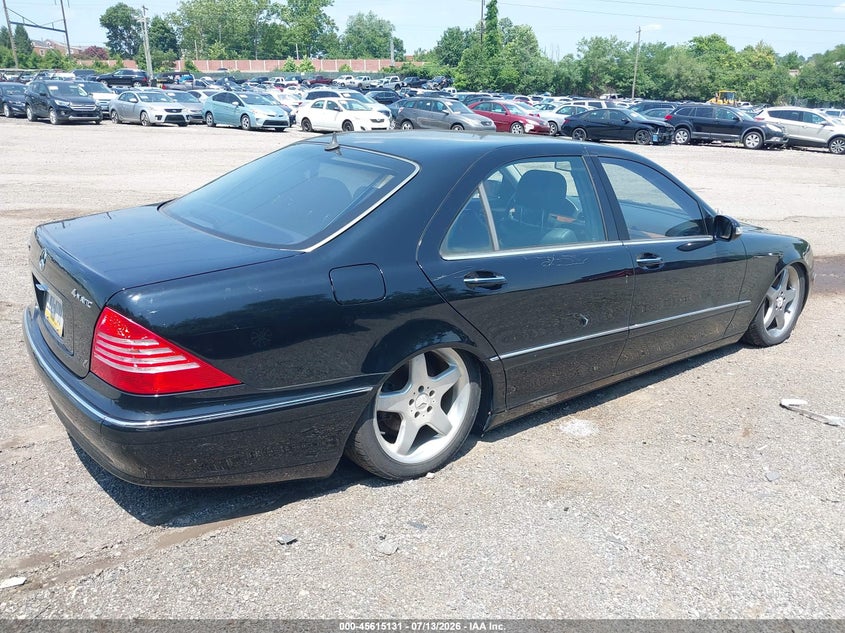 2005 Mercedes-benz S class VIN WDBNG84J55A458572 IAAI salvage auction — FRONT END, Salvage (Pennsylvania), sold $475 on 2026-07-31 (photo 4)