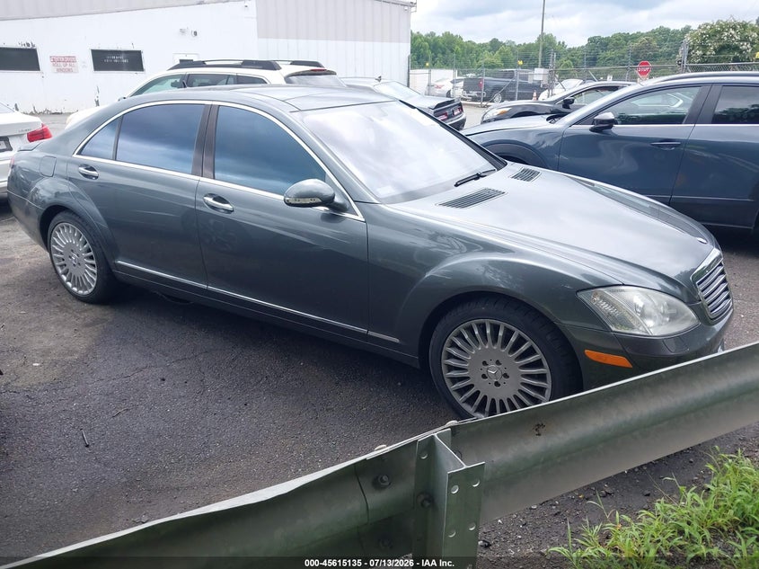 2007 Mercedes-benz S class VIN WDDNG71X07A031314 IAAI salvage auction — REAR END, Salvage (North Carolina), sold $675 on 2026-07-23 (photo 1)