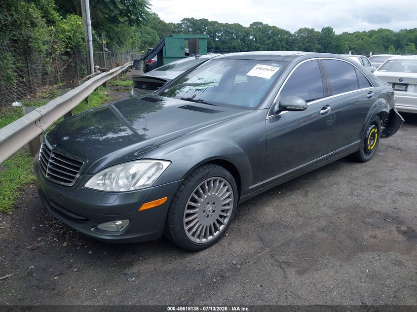 2007 Mercedes-benz S class VIN WDDNG71X07A031314 IAAI salvage auction — REAR END, Salvage (North Carolina), sold $675 on 2026-07-23 (photo 2)