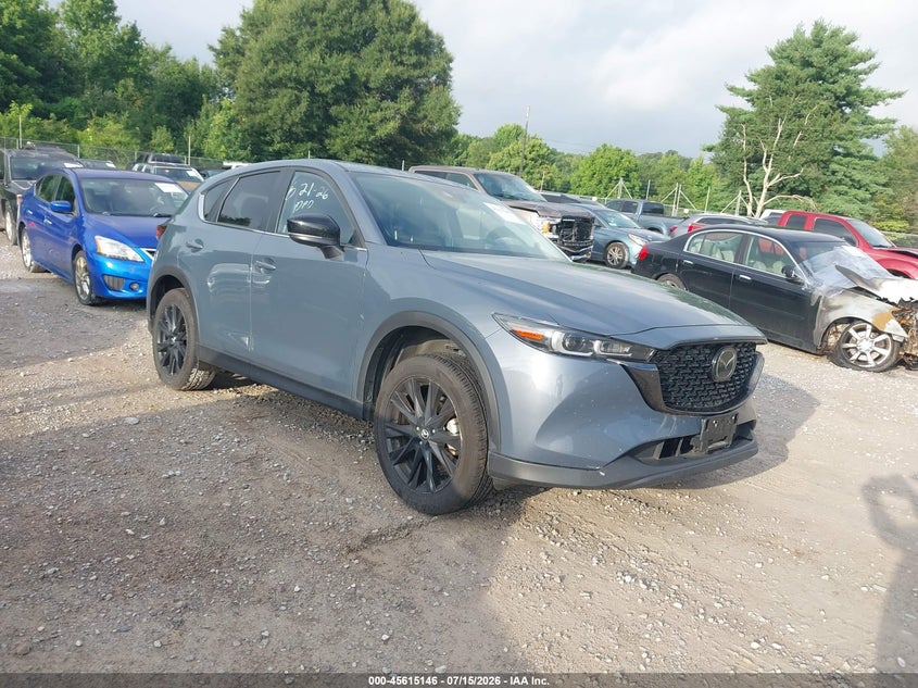 2024 Mazda Cx-5 VIN JM3KFBCL8R0517463 IAAI salvage auction — SIDE, Salvage Title, sold $25 on 2026-07-22 (photo 1)