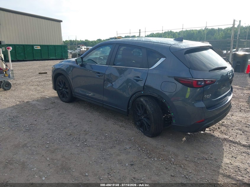 2024 Mazda Cx-5 VIN JM3KFBCL8R0517463 IAAI salvage auction — SIDE, Salvage Title, sold $25 on 2026-07-22 (photo 3)