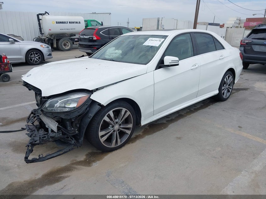 2014 Mercedes-benz E-klasse VIN WDDHF5KB1EA876645 IAAI salvage auction — FRONT END, Salvage Title, sold $575 on 2026-08-05 (photo 2)